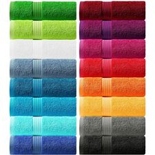 Handtücher :: Badetuch - Frottee Pflaume 100x150 aus Rosa Strandtuch 100% Pure cm, Baumwolle, Badelaken